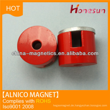 Cast Alnico Zylinder Magnet D20x8 für Permanentmagnet-Generatoren